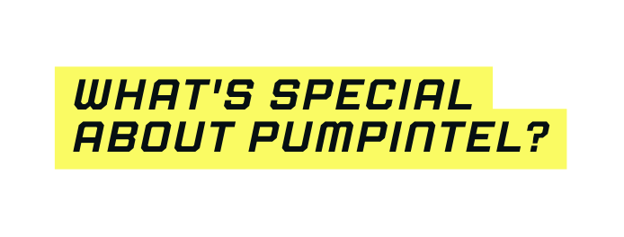 What s special about Pumpintel